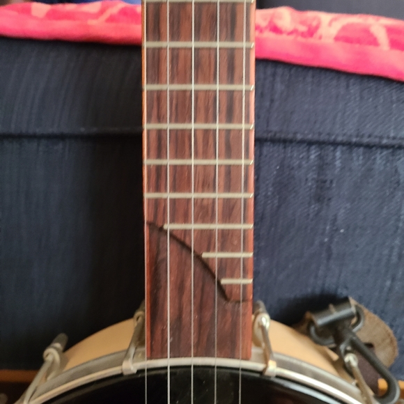 Custom Deering Long Neck Banjo - Picture 3 of 6